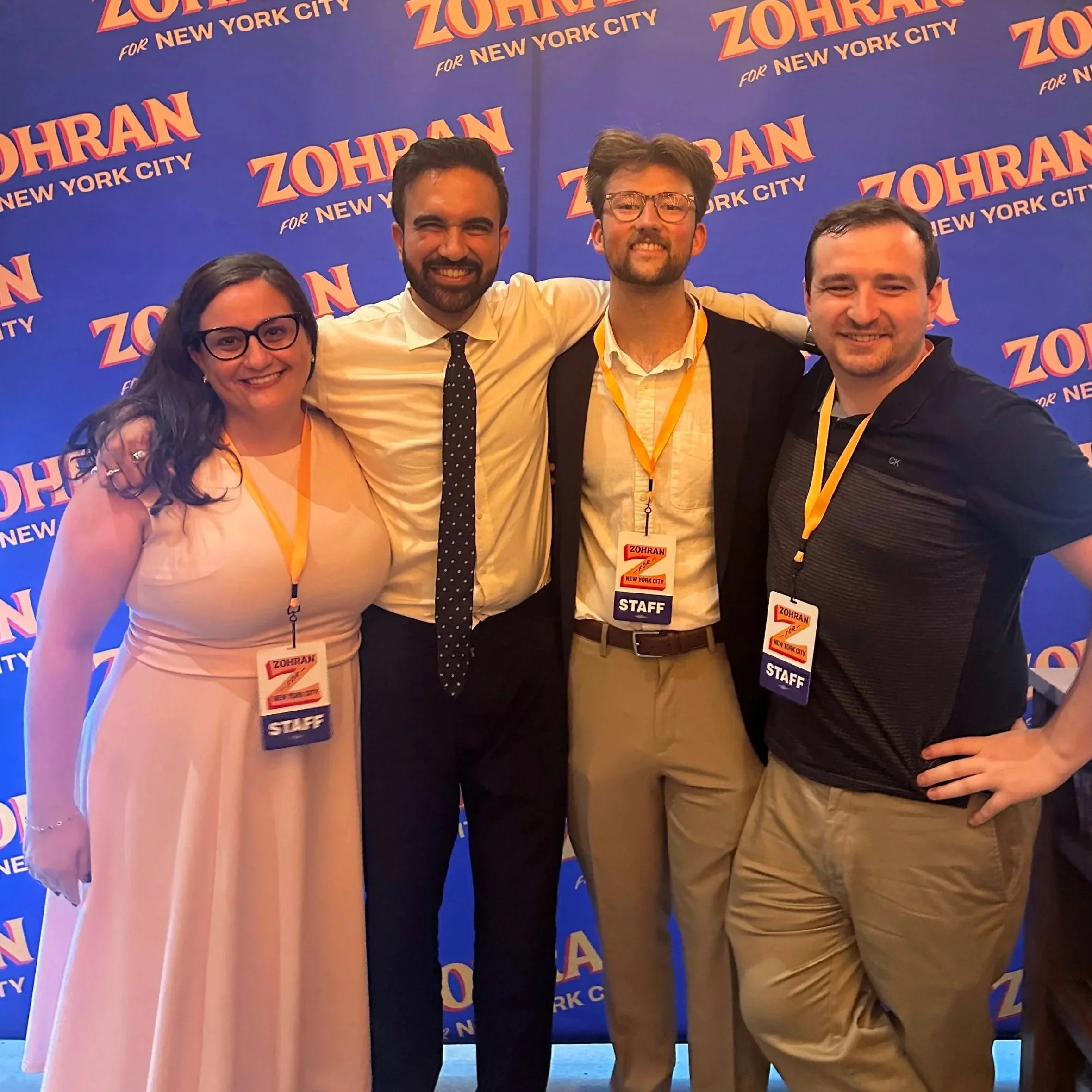 Zohran Mamdani and his Dark Money Team